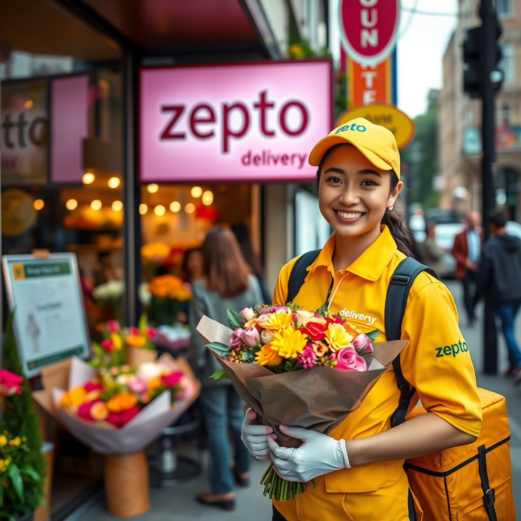 can zepto deliver flowers